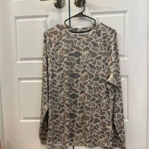 BURLEBO Gray Camouflage Performance Tee